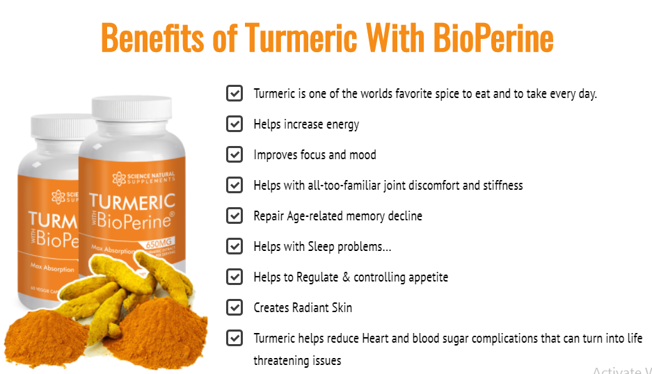 Turmeric With BioPerine 