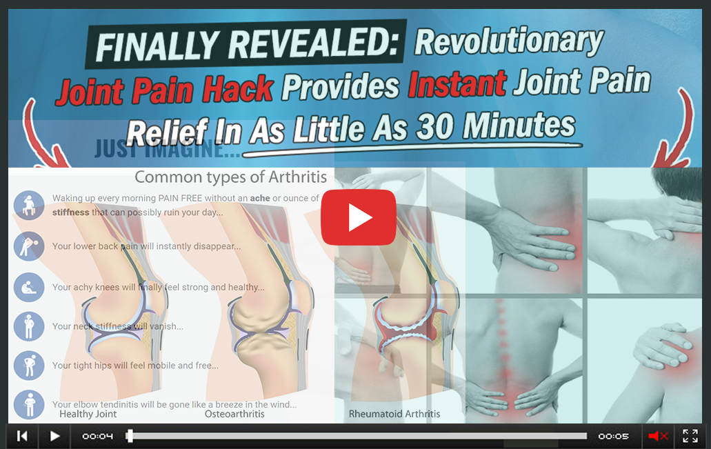 Nutrition hacks joint pain hack video