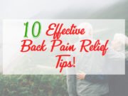 Effective Back Pain Relief Tips