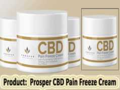Prosper cbd pain freeze cream review