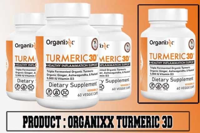 Organixx Turmeric 3D Review