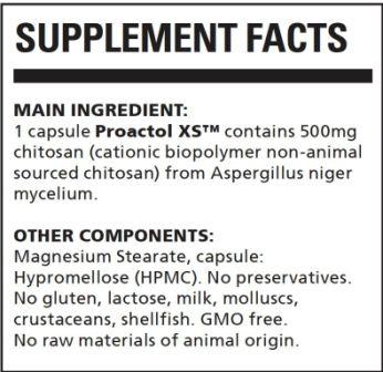 Proactol XS ingredients