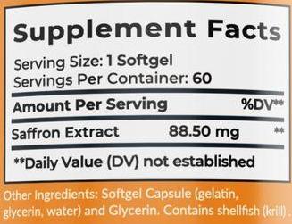 Slim Pure supplement Facts