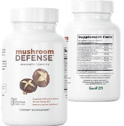 Mushroom Defense Supplement Facts