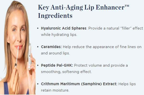 Beverly Hills Anti-Aging Lip Enhancer Ingredients