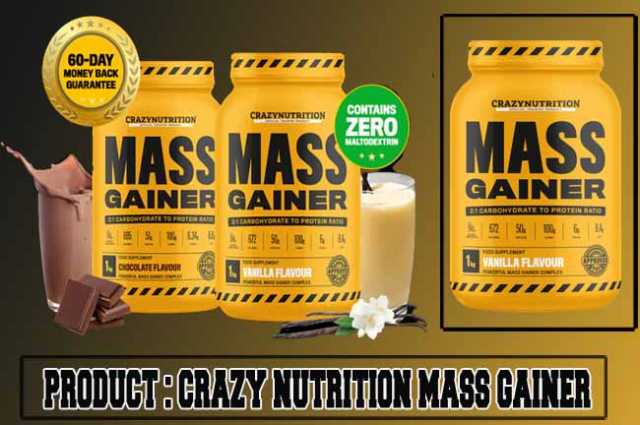 Crazy Nutrition Mass Gainer Review