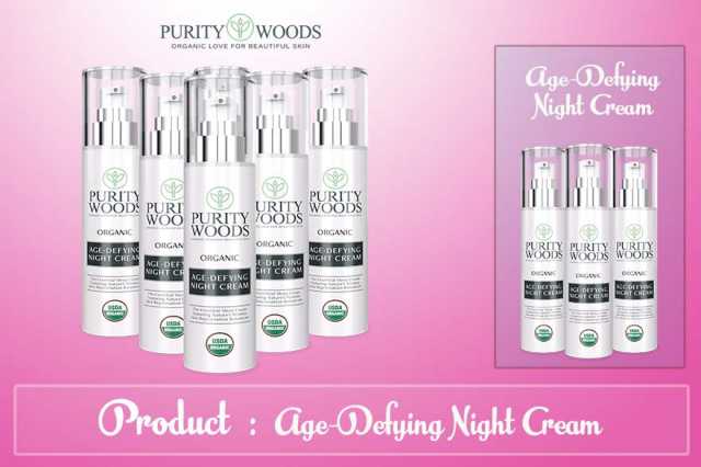 Purity Woods Age-Defying Night Cream Review