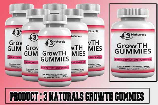 3 Naturals GrowTH Gummies Review