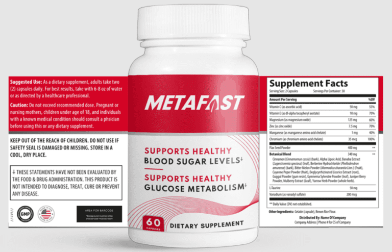 Metafast Ingredients