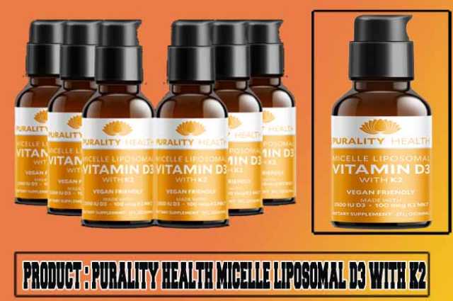 Purality Health Micelle Liposomal D3 With K2 Review