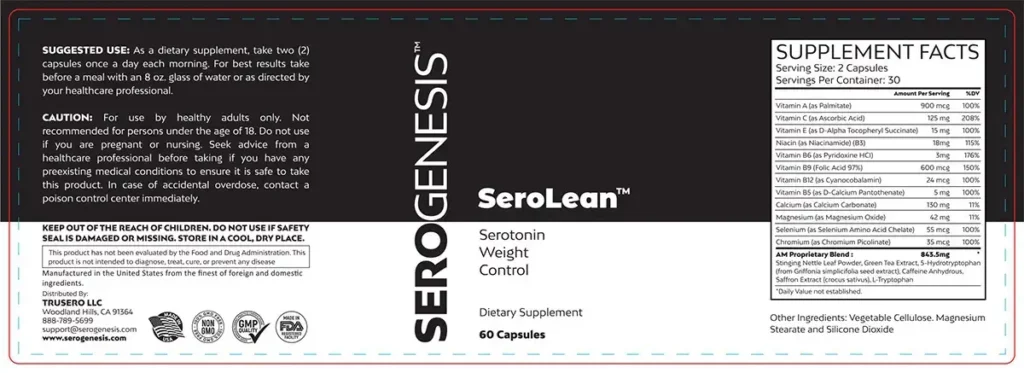 SEROLEAN-label