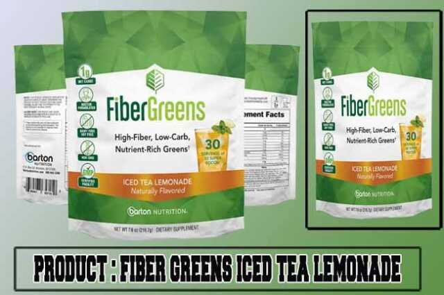 Fiber Greens Iced Tea Lemonade Review