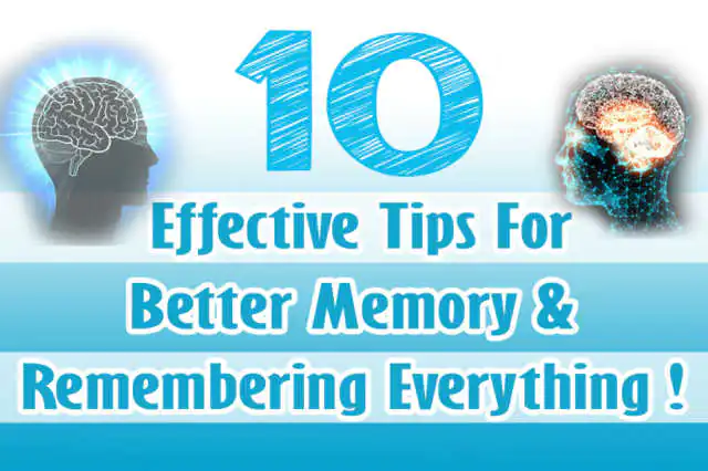 Tips For Better Memory Tips For Better Memory