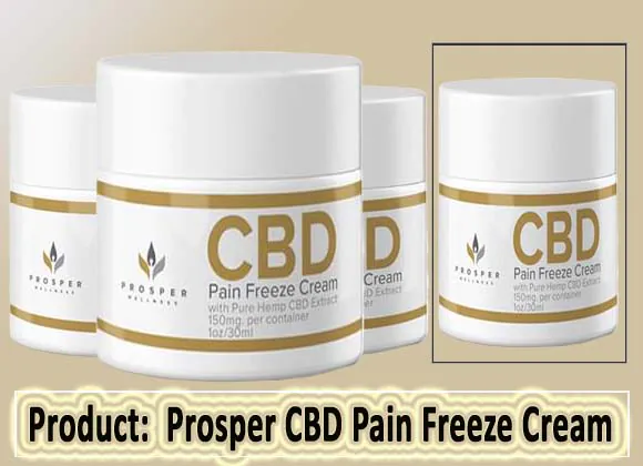 Prosper cbd pain freeze cream review Prosper cbd pain freeze cream review