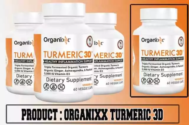 Organixx Turmeric 3D Review Organixx Turmeric 3D Review