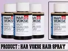 Har Vokse Hair Spray Review – Best Natural Hair Spray for Hair Loss. Har Vokse Hair Spray review