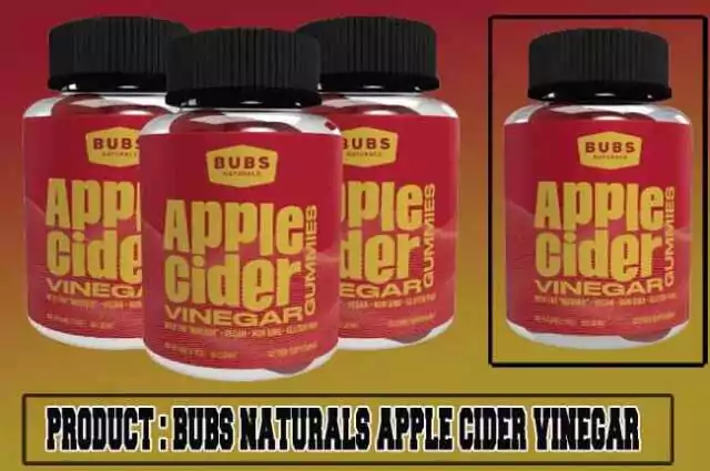 BUBS Naturals Apple Cider Vinegar Review