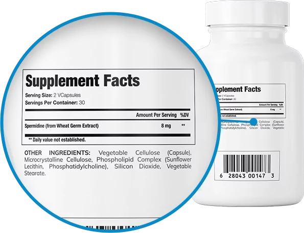 GenuinePurity Spermidine Ingredients