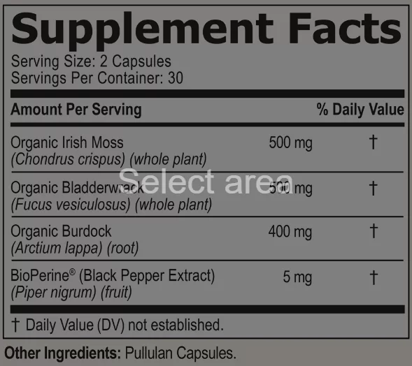 PuraBurn Ingredients