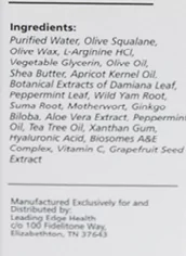 vigorelle Ingredients