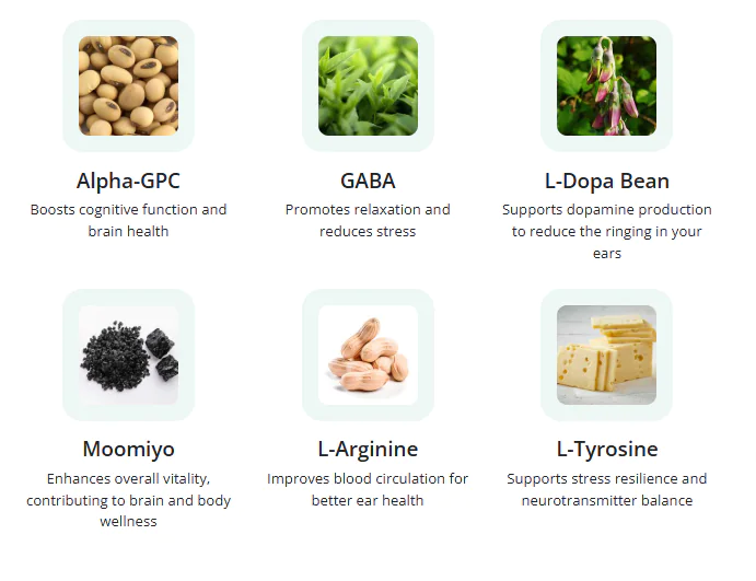 Whispeara Ingredients
