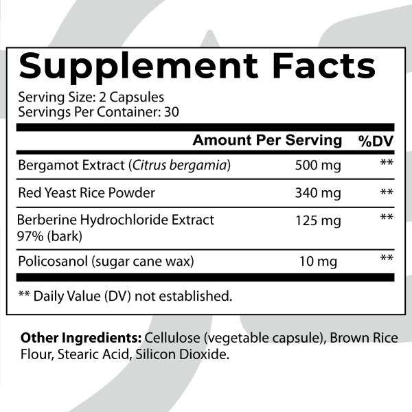 Cl Switch supplement facts 